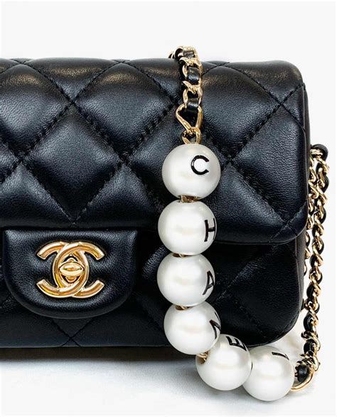 chanel goodie bag|chanel bag with pearls strap.